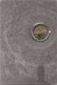 Аверс. Монета. Сан-Марино. 2 евро 2015 год. 750 лет со дня рождения Данте Алигьери. (Буклет, коинкарта).