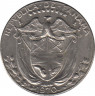 Монета. Панама. 0.25 бальбоа 1970 год. ав.