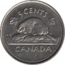 Монета. Канада. 5 центов 2002 год. 50 лет правления Елизаветы II. рев.