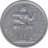 Монета. Новая Каледония. 1 франк 1971 год.  ав.