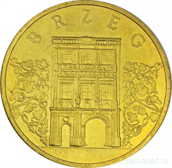 Монета. Польша. 2 злотых 2007 год. Бржег.