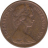 Монета. Австралия. 1 цент 1981 год. ав.