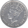 Монета. Ньюфаундленд. 5 центов 1942 год. рев.