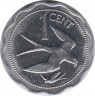 Монета. Белиз. 1 цент 1978 год. ав.