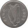 Монета. Ирландия. 5 пенсов 1985 год. ав.