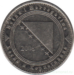Монета. Босния и Герцеговина. 5 фенингов 2008 год.