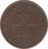 Монета. Гонконг. 1 цент 1931 год. ав.