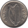 Монета. Ирландия. 3 пенса 1968 год. рев.