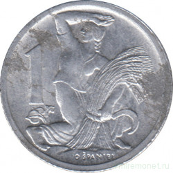 Монета. Чехословакия. 1 крона 1952 год.