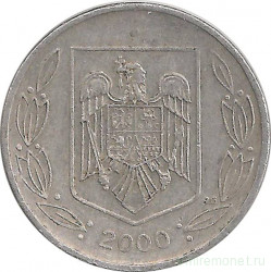 Монета. Румыния. 500 лей 2000 год.