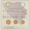 Монета. Босния и Гецеговина. Набор разменных монет в буклете. 2000 год. Миллениум. тыл.