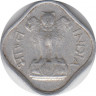 Монета. Индия. 1 пайс 1970 год. рев.