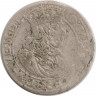 Монета. Польша. Шостак (6 грошей) 1663 год, Ян Казимир Ваза II. Познань. ав