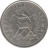 Монета. Гватемала. 10 сентаво 2006 год. ав.