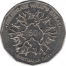 Монета. Австралия. 50 центов 2010 год. День Австралии 2010. ав.