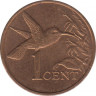 Монета. Тринидад и Тобаго. 1 цент 2006 год. рев.