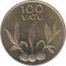 Монета. Вануату. 100 вату 1995 год. рев.