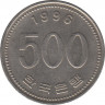 Монета. Южная Корея. 500 вон 1996 год.  ав.