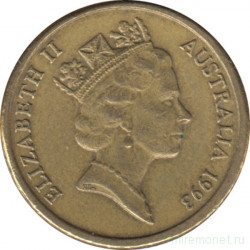 Монета. Австралия. 2 доллара 1993 год.
