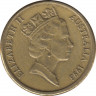 Монета. Австралия. 2 доллара 1993 год. ав.