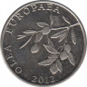  Монета. Хорватия. 20 лип 2012 год. ав.