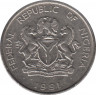 Монета. Нигерия. 1 найра 1991 год. ав.