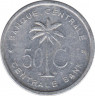 Монета. Руанда-Бурунди. 50 сантимов 1954. рев.