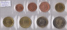 Монеты. Нидерланды. Набор евро 8 монет 2008 год. 1, 2, 5, 10, 20, 50 центов, 1, 2 евро. ав.