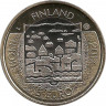 реверс. Монета. Финляндия. 5 евро 2017 год. Президент Финляндии Ристо Рюти.