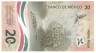 Банкнота. Мексика. 20 песо 2021 год. 200 лет Независимости (1821 - 2021).