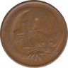Монета. Австралия. 1 цент 1974 год. рев.