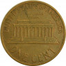Монета. США. 1 цент 1959 год. Монетный двор D. рев