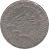 Монета. Конго. 100 франков 1983 год. рев.