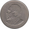 Монета. Кения. 1 шиллинг 1967 год. рев.