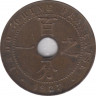 Монета. Французский Индокитай. 1 сантим 1927 год. ав.