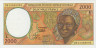 Банкнота.  Экономическое сообщество стран Центральной Африки (ВЕАС). Габон. 2000 франков 2000 год. (L). Тип 403Lg. ав.