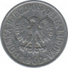 Монета. Польша. 20 грошей 1969 год. ав