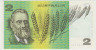 Банкнота. Австралия. 2 доллара 1985 год. Тип 43e. рев.