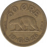 Монета. Гренландия. 50 эре 1926 год. ав.