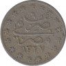 Монета. Египет. 1 кирш 1913 (1327/6) год. Медно-никелевый сплав. ав.