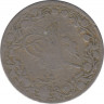 Монета. Египет. 1 кирш 1913 (1327/6) год. Медно-никелевый сплав. рев.