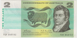 Банкнота. Австралия. 2 доллара 1968 год. Тип 38c.