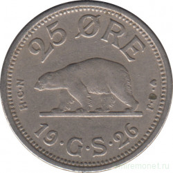 Монета. Гренландия. 25 эре 1926 год.