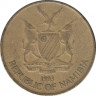 Монета. Намибия. 1 доллар 1993 год. ав.