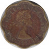 Монета. Цейлон (Шри-Ланка). 2 цента 1955 год. рев.
