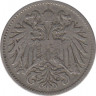 Монета. Австро-Венгерская империя. 10 геллеров 1907 год. рев.
