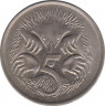Монета. Австралия. 5 центов 2002 год. рев.