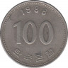 Монета. Южная Корея. 100 вон 1988 год. ав.