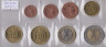 Монеты. Германия. Набор евро 8 монет 2003 год. 1, 2, 5, 10, 20, 50 центов, 1, 2 евро. (J).