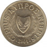 Монета. Кипр. 2 цента 2004 год. ав.